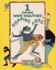 Tapa de One gaping wide-mouthed hopping frog