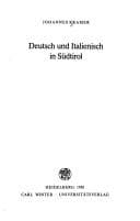 Tapa de Deutsch und Italienisch in Südtirol