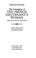 Tapa de The screenplay of The French lieutenant's woman