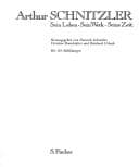 Tapa de Arthur Schnitzler, sein Leben, sein Werk, seine Zeit