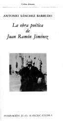 Tapa de La obra poética de Juan Ramón Jiménez