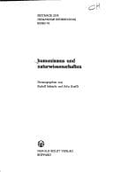 Tapa de Humanismus und Naturwissenschaften