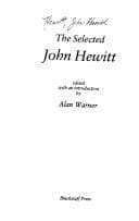 Tapa de The selected John Hewitt