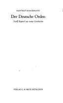 Tapa de Der deutsche Orden