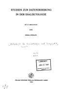 Tapa de Untersuchungen zur R-Realisation im Ruhrgebiet