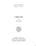 Tapa de A Nanumea lexicon