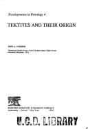 Tapa de Tektites and their origin