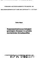 Tapa de Suspensaentnahme aus biologisch gereinigtem Abwasser im aufwärts durchströmten Schnellsandfilter