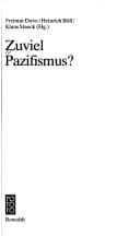 Tapa de Zuviel Pazifismus?