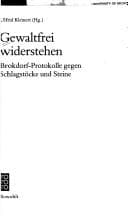 Tapa de Gewaltfrei widerstehen