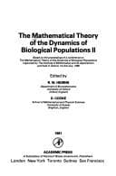 Tapa de The Mathematical theory of the dynamics of biological populations II
