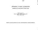 Tapa de Speaking a new classicism