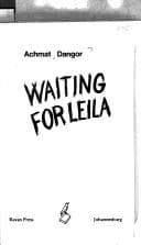 Tapa de Waiting for Leila
