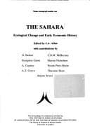 Tapa de The Sahara, ecological change and early economic history
