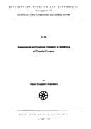 Tapa de Supernatural and irrational elements in the works of Theodor Fontane