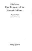 Tapa de Der Korsettenfritz