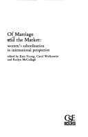 Tapa de Of marriage and the market