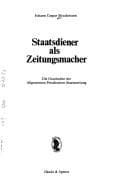 Tapa de Staatsdiener als Zeitungsmacher