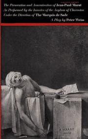 Tapa de Die Verfolgung und Ermordung Jean Paul Marats