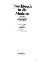 Tapa de Durchbruch in die Moderne: Von der industriellen zur nachindustriellen Gesellschaft (German Edition)