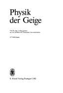 Tapa de Physik der Geige