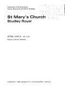 Tapa de St Mary's Church, Studley Royal