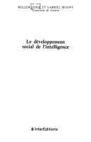 Tapa de Le développement social de l'intelligence