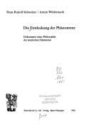 Tapa de Die Entdeckung der Phänomene
