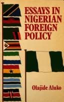 Tapa de Essays on Nigerian foreign policy
