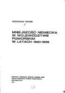 Tapa de Mniejszość niemiecka w województwie pomorskim w latach 1920-1939