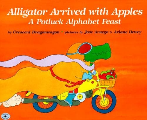 Tapa de Alligator arrived with apples