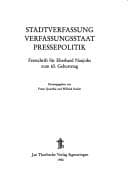Tapa de Stadtverfassung, Verfassungsstaat, Pressepolitik