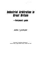 Tapa de Industrial arbitration in Great Britain