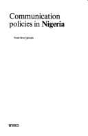 Tapa de Communication policies in Nigeria