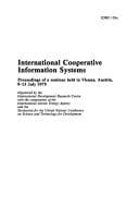 Tapa de International cooperative information systems