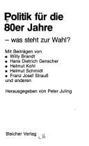 Tapa de Politik für die 80er Jahre