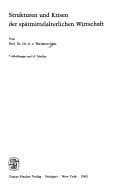 Tapa de Strukturen und Krisen der spätmittelalterlichen Wirtschaft