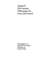 Tapa de Anspruch und Leistung