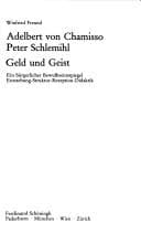 Tapa de Adelbert von Chamisso "Peter Schlemihl"