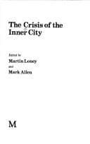 Tapa de The Crisis of the inner city