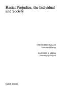 Tapa de Racial prejudice, the individual and society