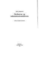 Tapa de Stednavne og administrationshistorie