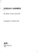 Tapa de Stefan Andres