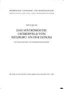 Tapa de Das spätrömische Gräberfeld von Neuburg an der Donau