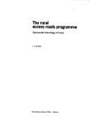Tapa de The Rural Access Roads Programme