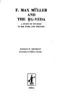 Tapa de F. Max Müller and the Ṛg-veda