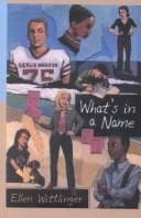 Tapa de What's in a name