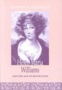 Tapa de Helen Maria Williams and the Age of Revolution