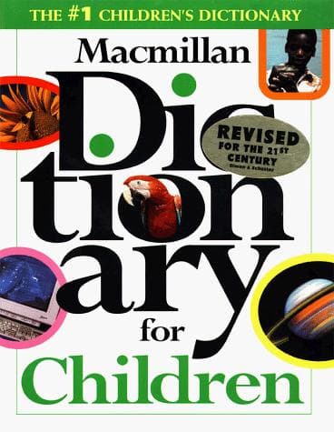 Tapa de Macmillan dictionary for children