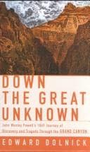 Tapa de Down the great unknown